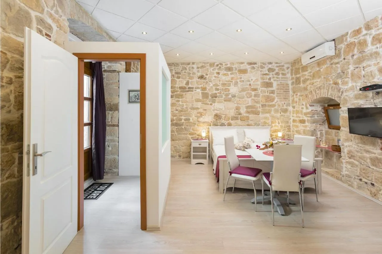 Original Split Palace Stone Walls Apartment Croatia