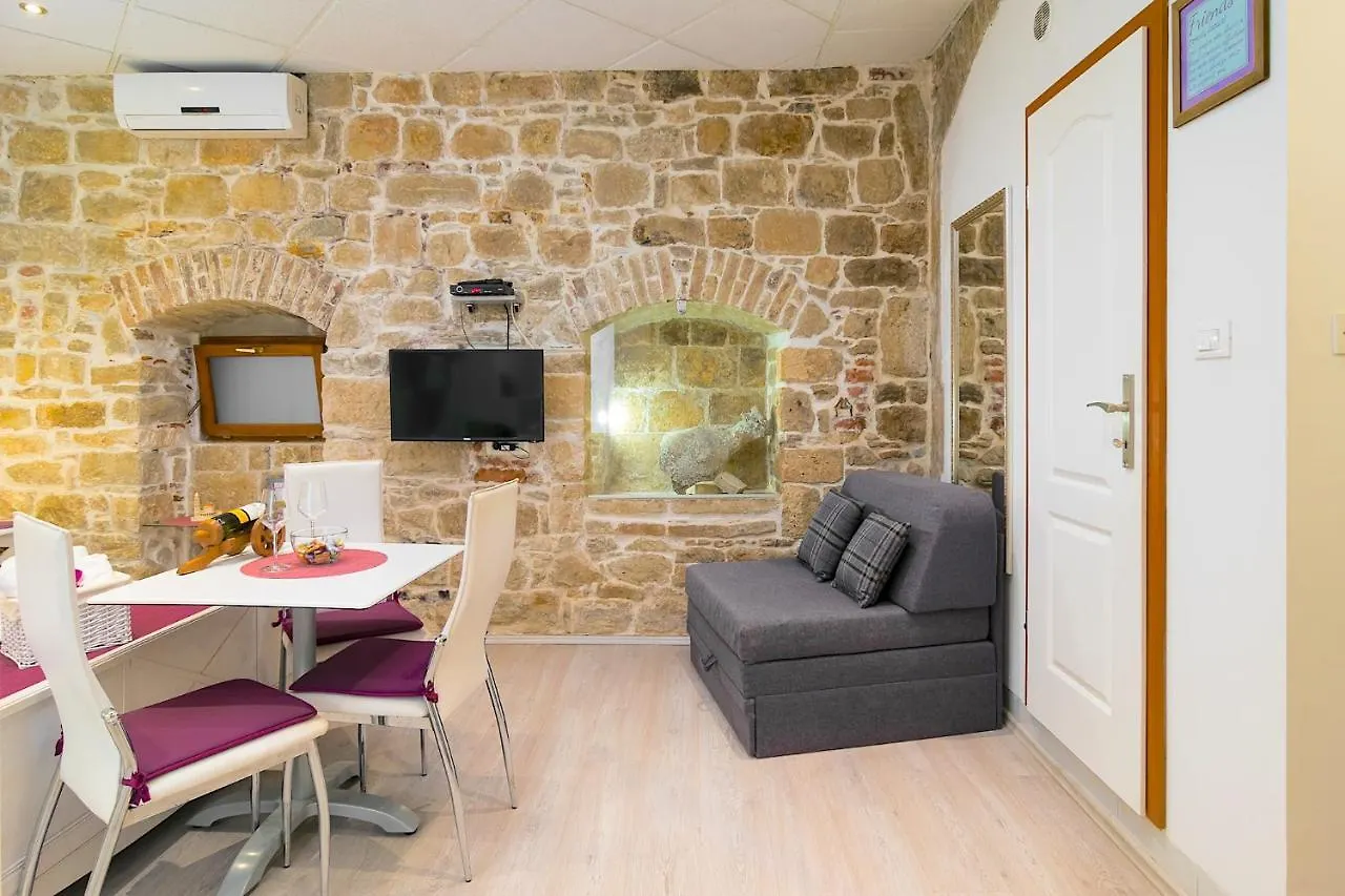 Original Split Palace Stone Walls Apartment Croatia